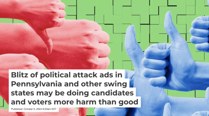 Nearly $11 billion is projected to be spent on political advertising in the 2024 fall election season. PM Images/DigitalVision Collection via Getty Images